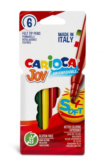 Carioca Yıkanabilir 6’lı Keçeli Boya Kalemi