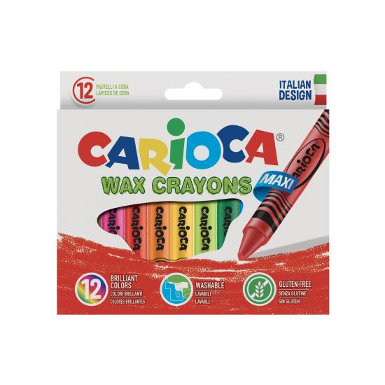 Carioca Yıkanabilir Pastel Boya Kalemi 12’li