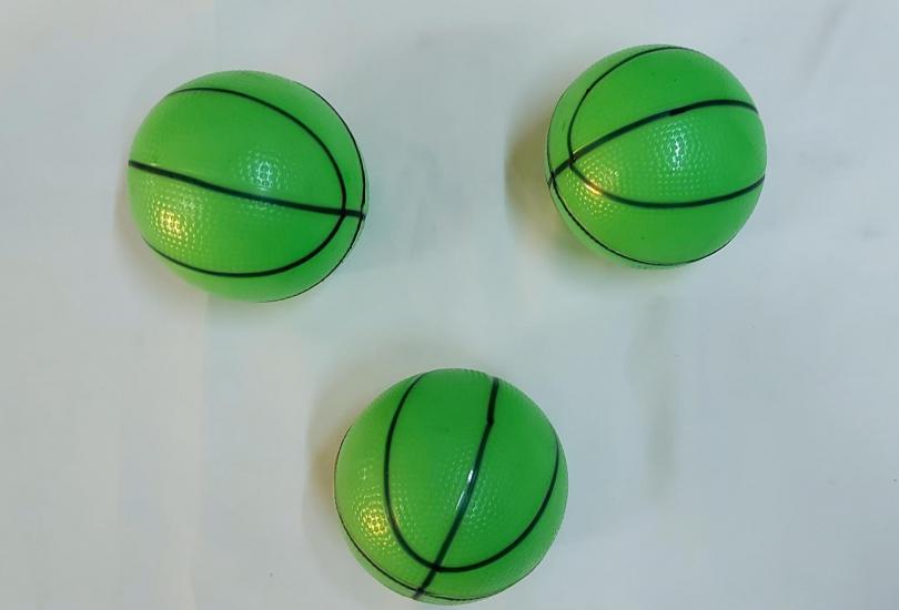  3’lü Küçük Top Basketbol Topu Plastik Top