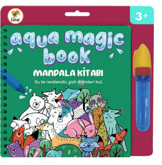 Lino Aqua Magic Book Mandala ( Sihirli Boyama Kitabı)