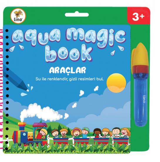 Lino Aqua Magic Book Araçlar ( Sihirli Boyama Kitabı)