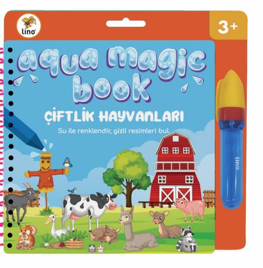 Lino Aqua Magic Book Çiftlik ( Sihirli Boyama Kitabı)